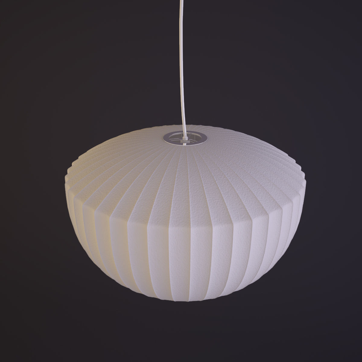 George Nelson - Apple Lamp 3D model_4
