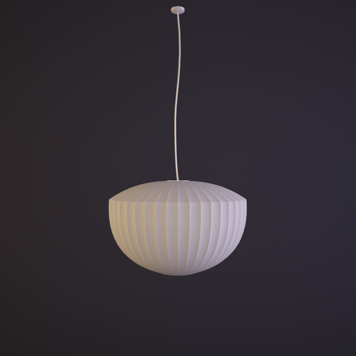 George Nelson - Apple Lamp 3D model_1