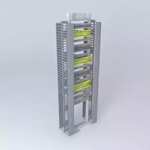 Cisco 4948 Rack layout for 144 ports