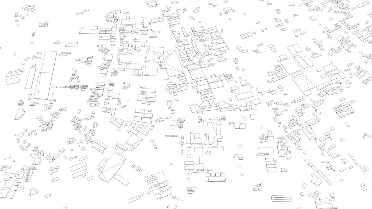 Taoyuan City Streets and Buildings 3D model_13