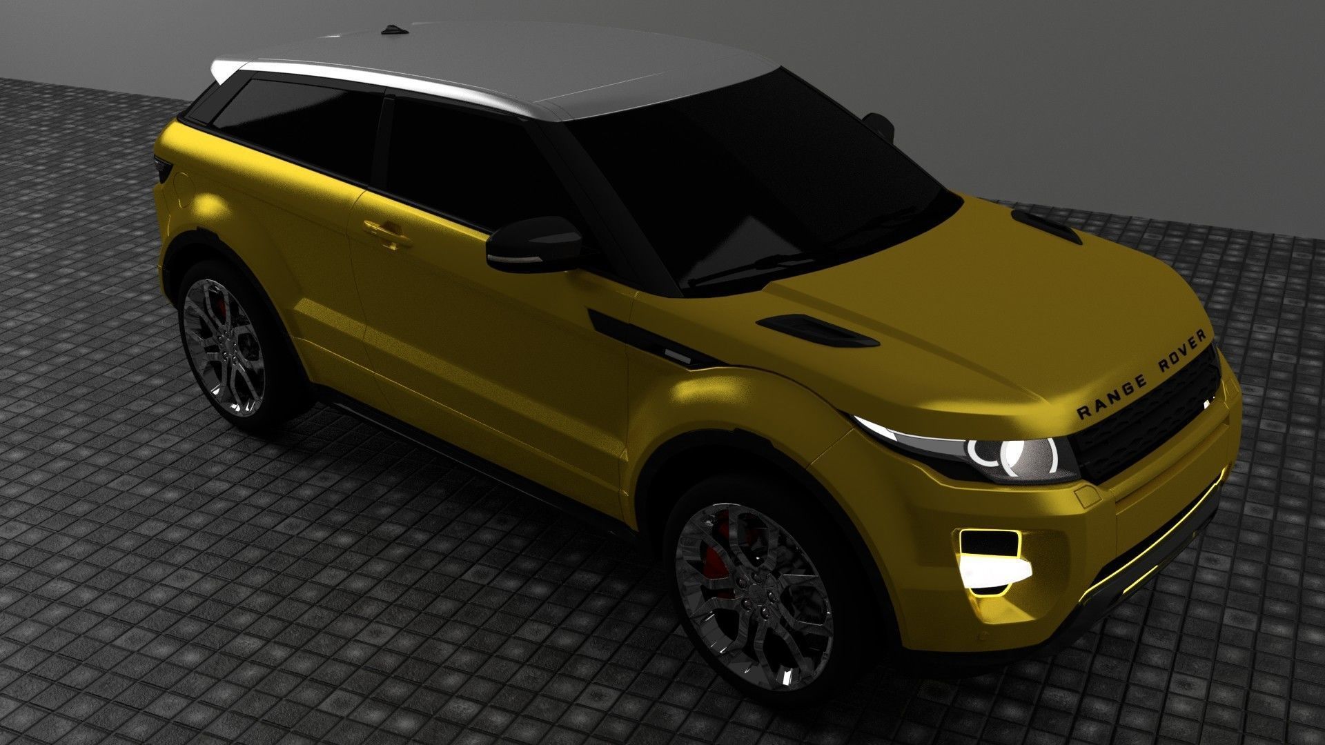 Range Rover Evoque Free 3D model_3