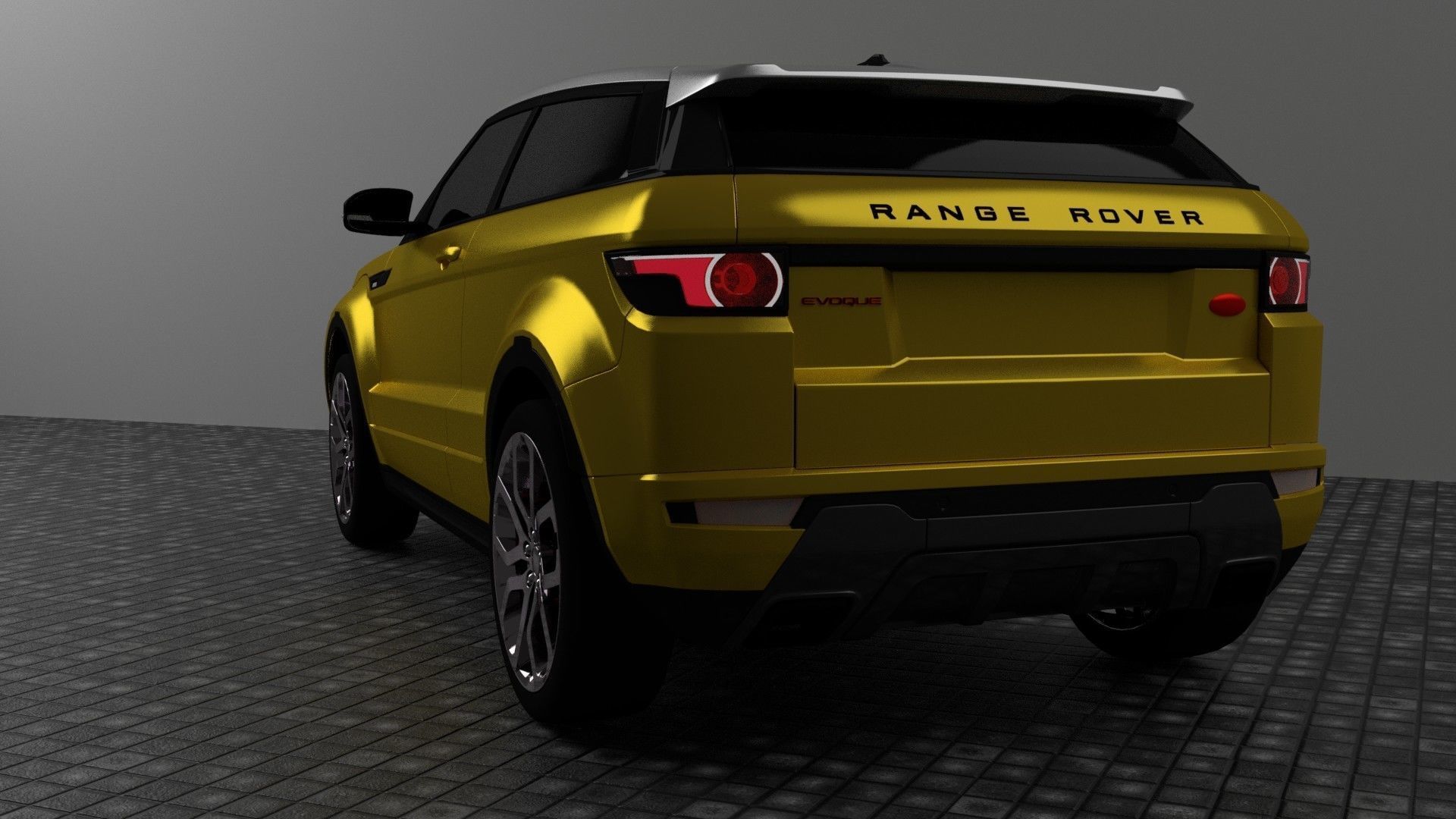 Range Rover Evoque Free 3D model_2