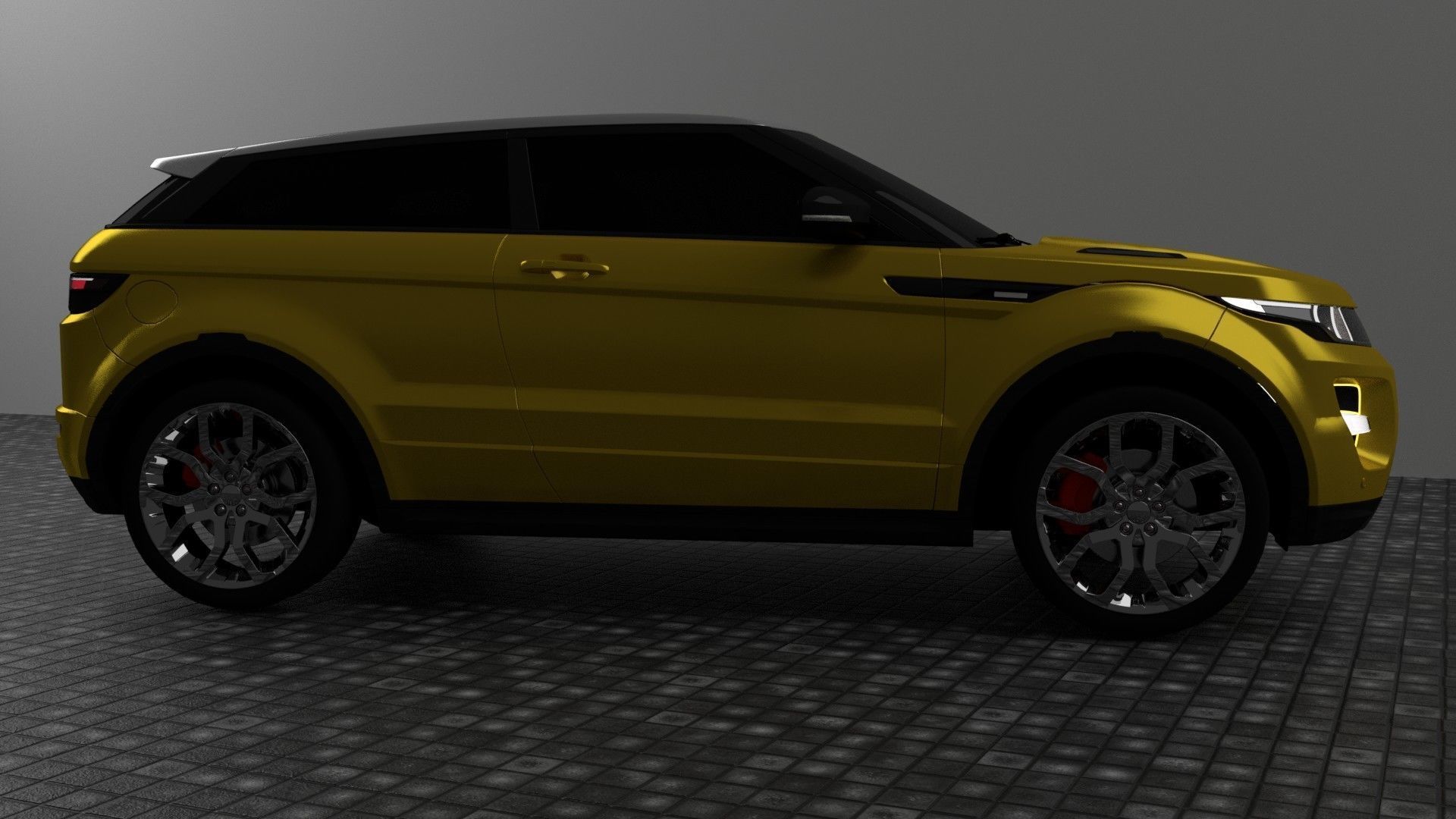 Range Rover Evoque Free 3D model_1