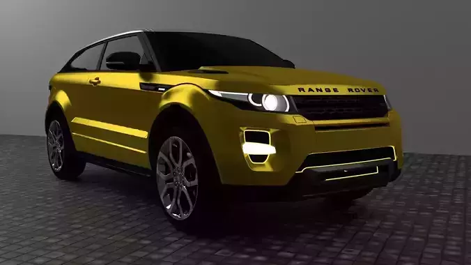 Range Rover Evoque Free 3D model Range Rover Evoque Free 3D model