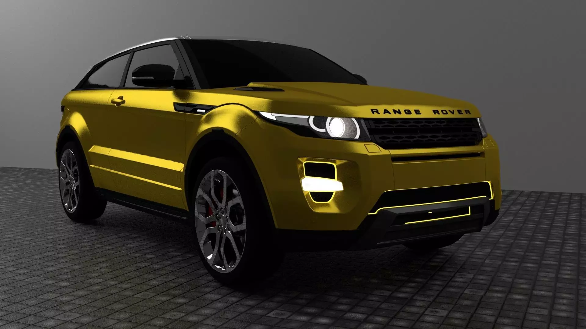 Range Rover Evoque Free 3D model_0