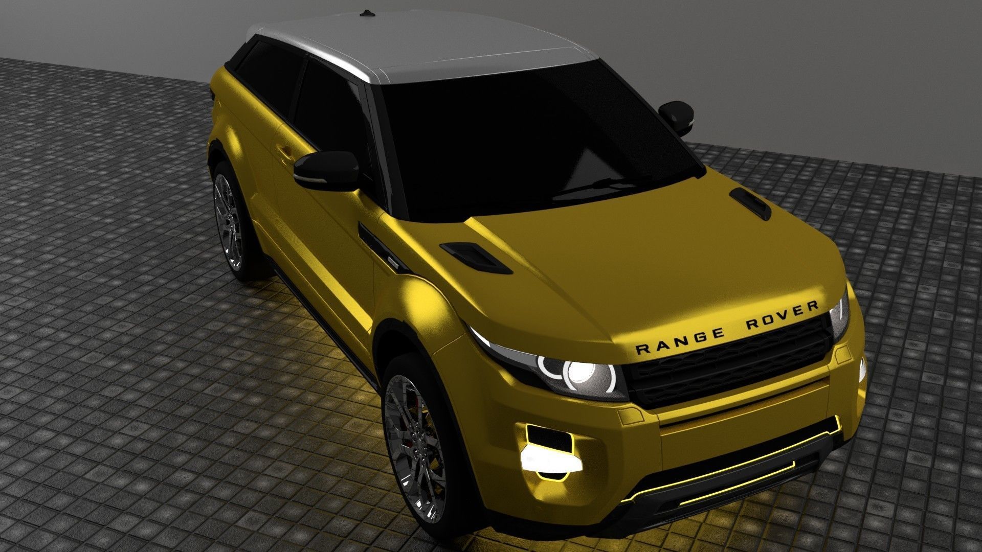 Range Rover Evoque Free 3D model_4