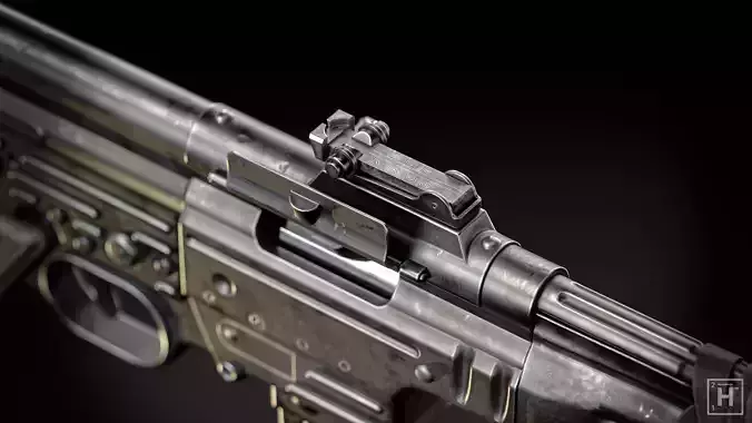 StG-44 ak - rifle Low-poly 3D model