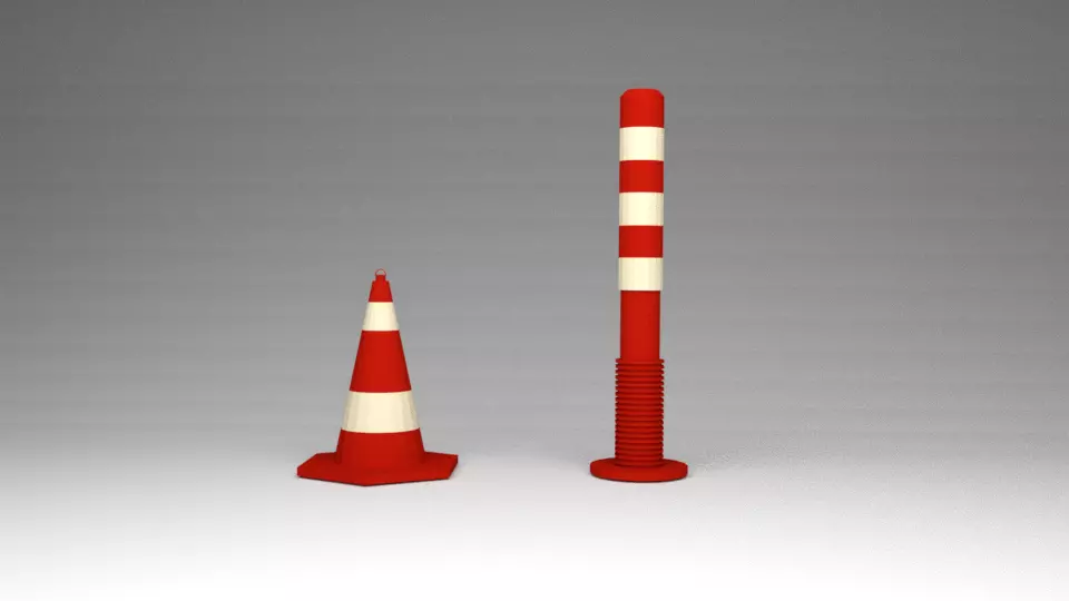2 adet lowpoly duba Free 3D print model