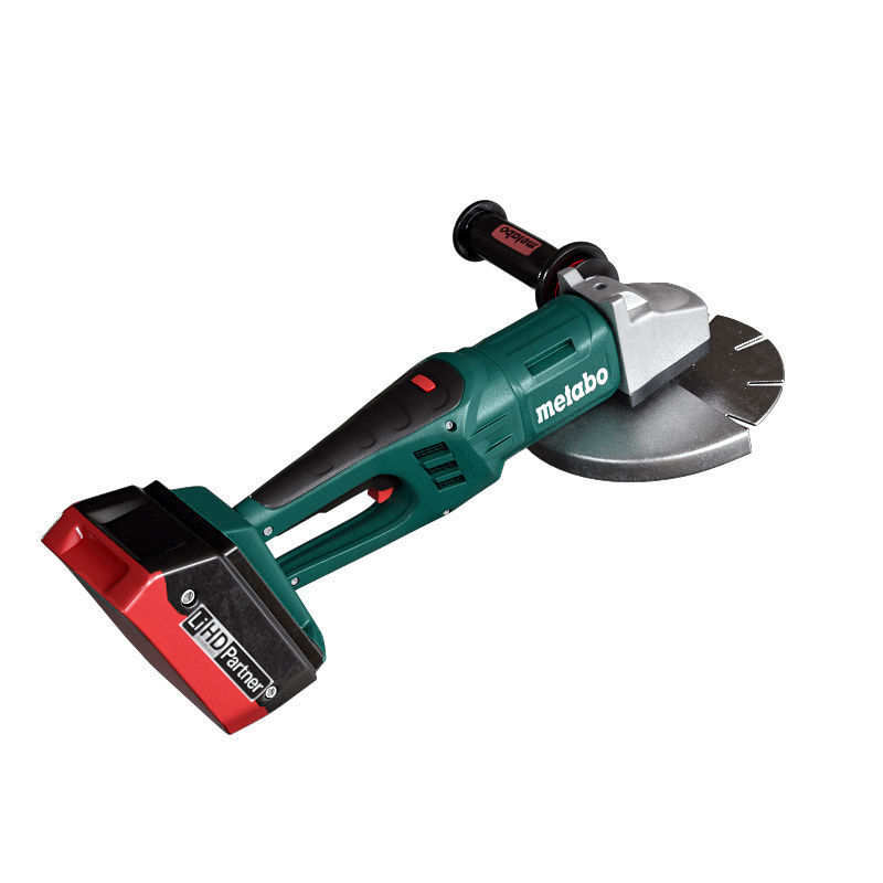 Angle Grinde metabo Low-poly 3D model_3
