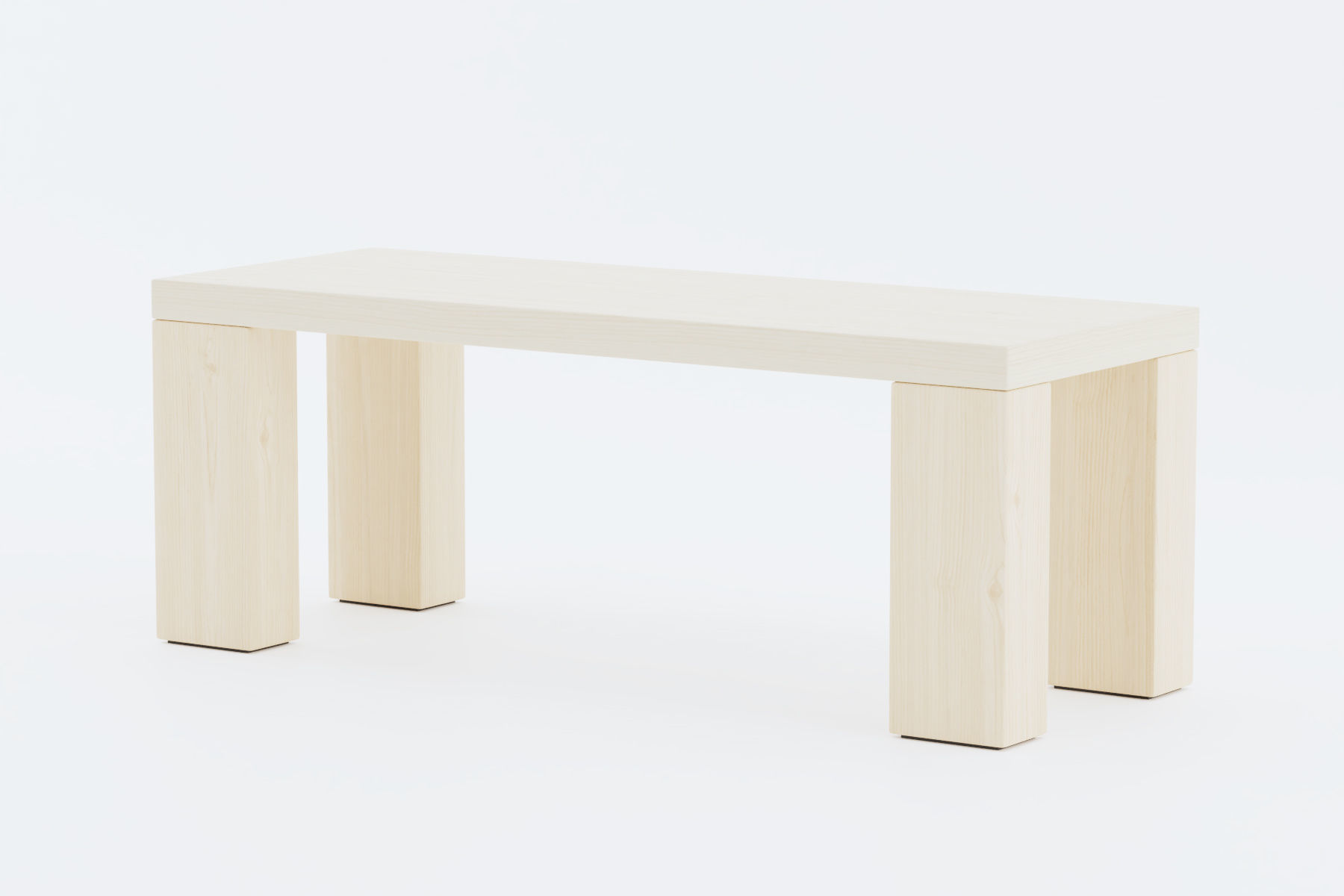 Minimalist Dining Set 3D model_5