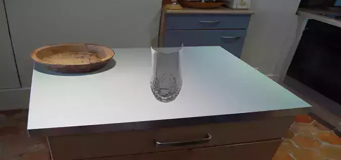 paris tumbler with focusing on detail