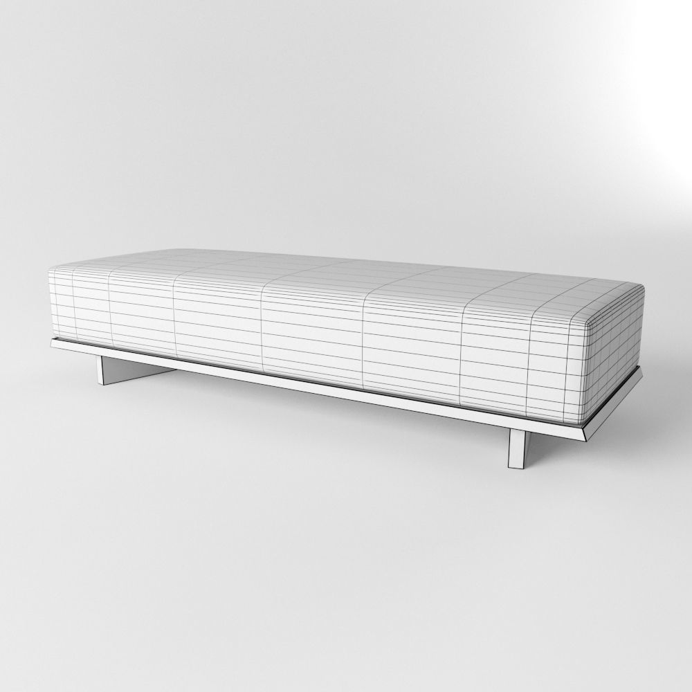 Sitio Bench 3D model_4
