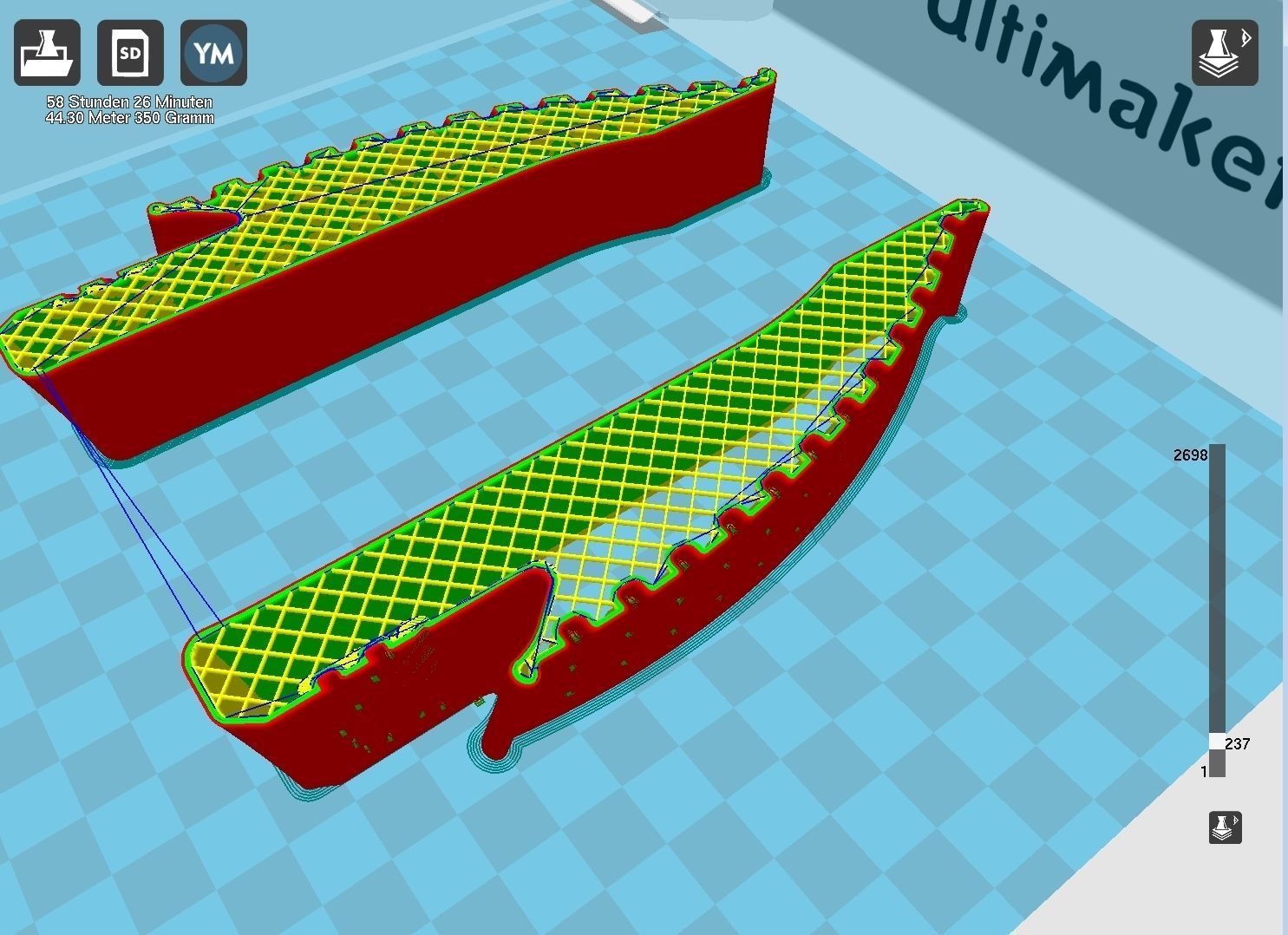 Black Panther M Baku Chestplate Model 3D print model_37