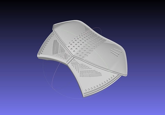 Black Panther M Baku Chestplate Model 3D print model