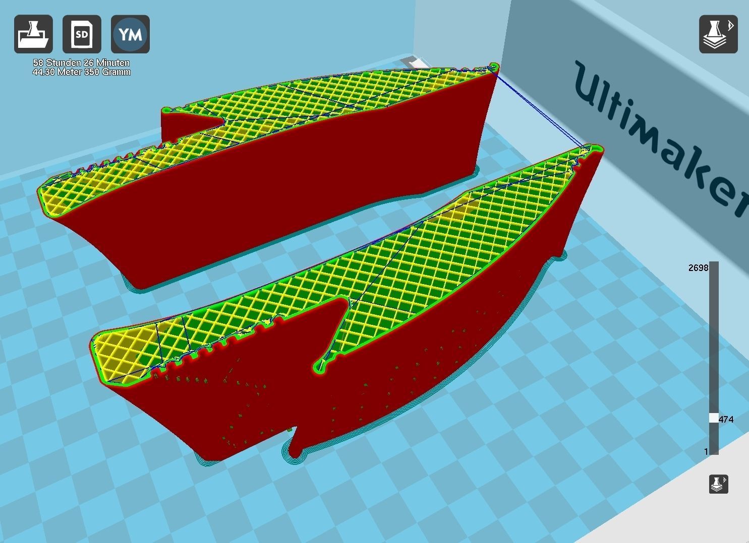 Black Panther M Baku Chestplate Model 3D print model_36