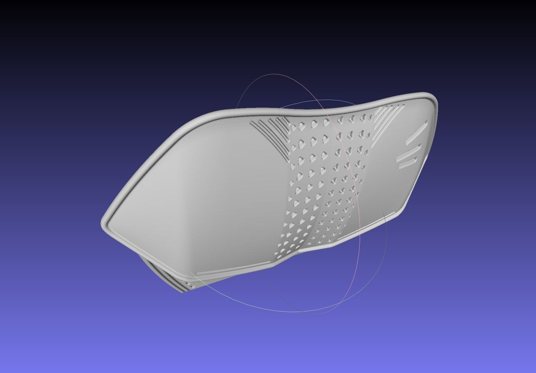 Black Panther M Baku Chestplate Model 3D print model_14