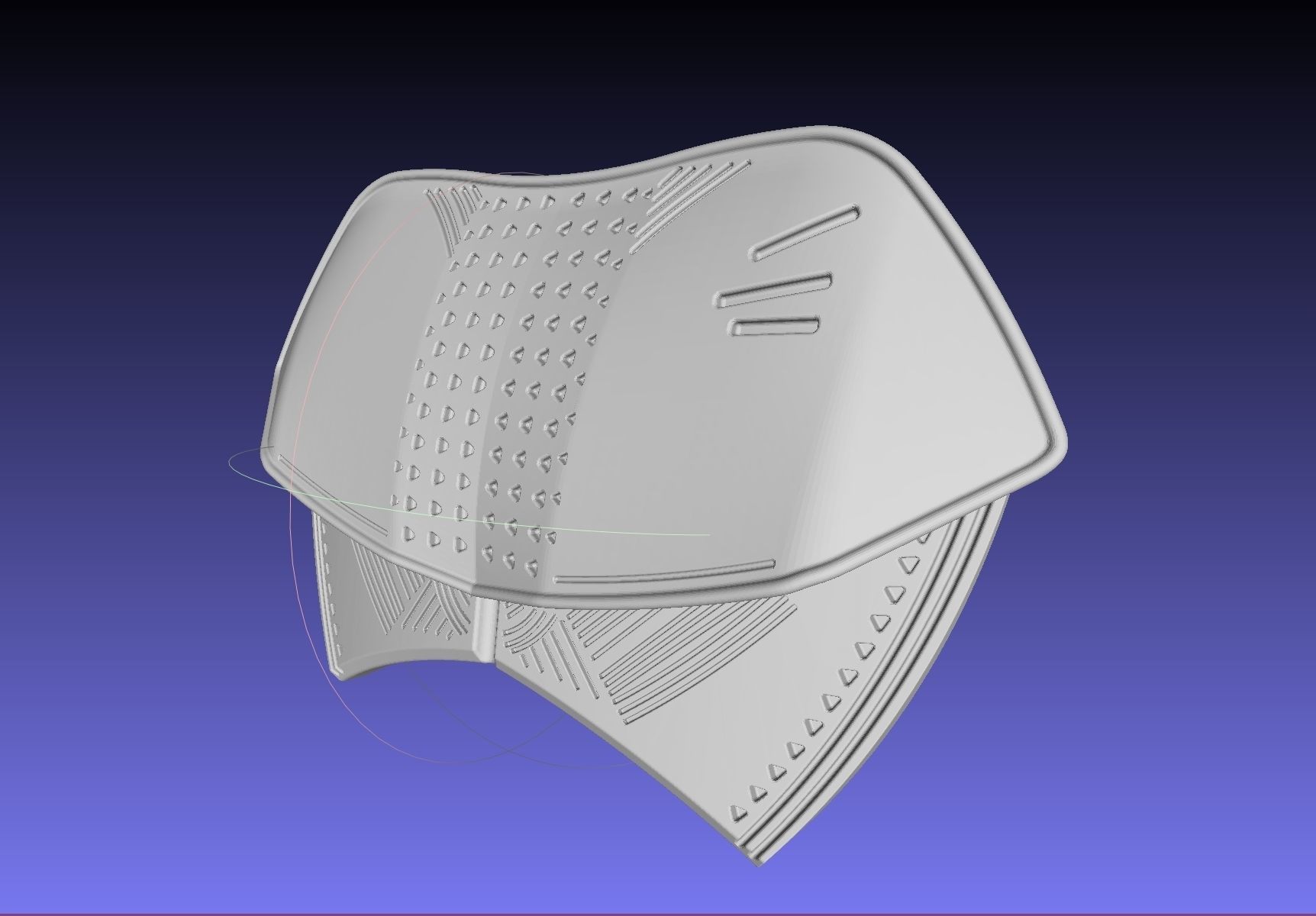 Black Panther M Baku Chestplate Model 3D print model_6