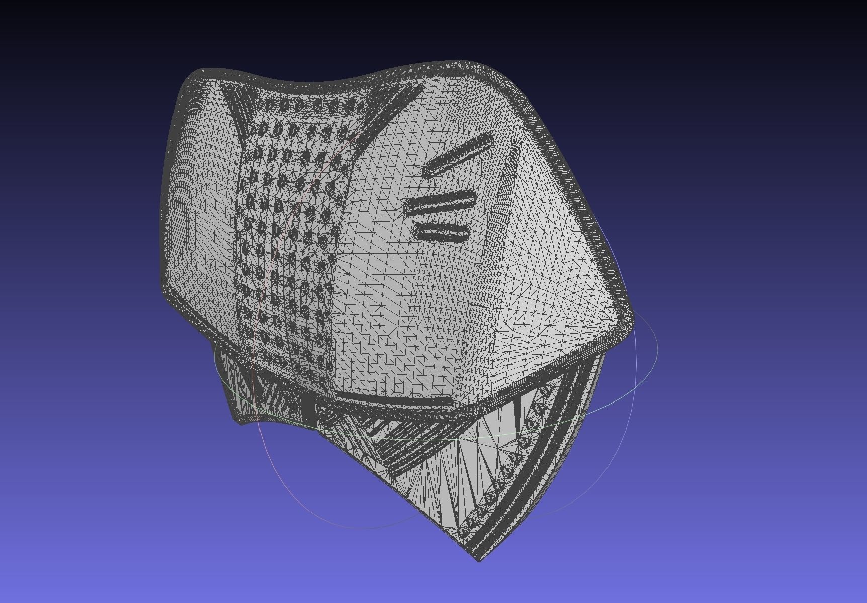 Black Panther M Baku Chestplate Model 3D print model_22