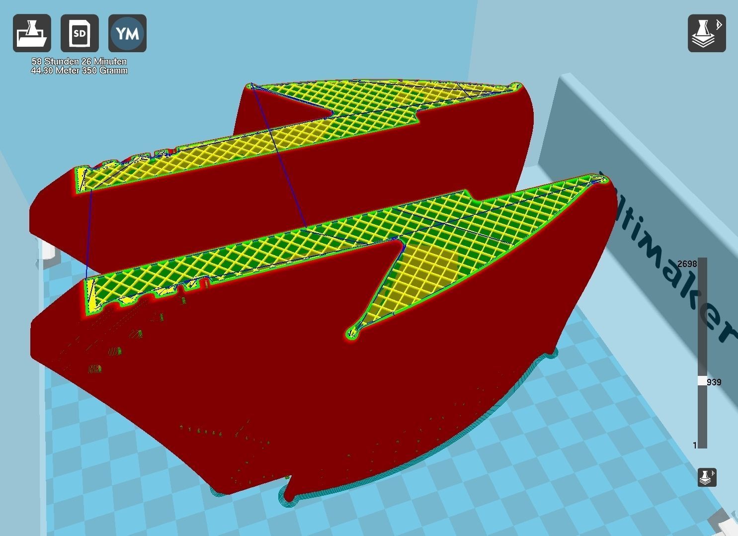 Black Panther M Baku Chestplate Model 3D print model_33
