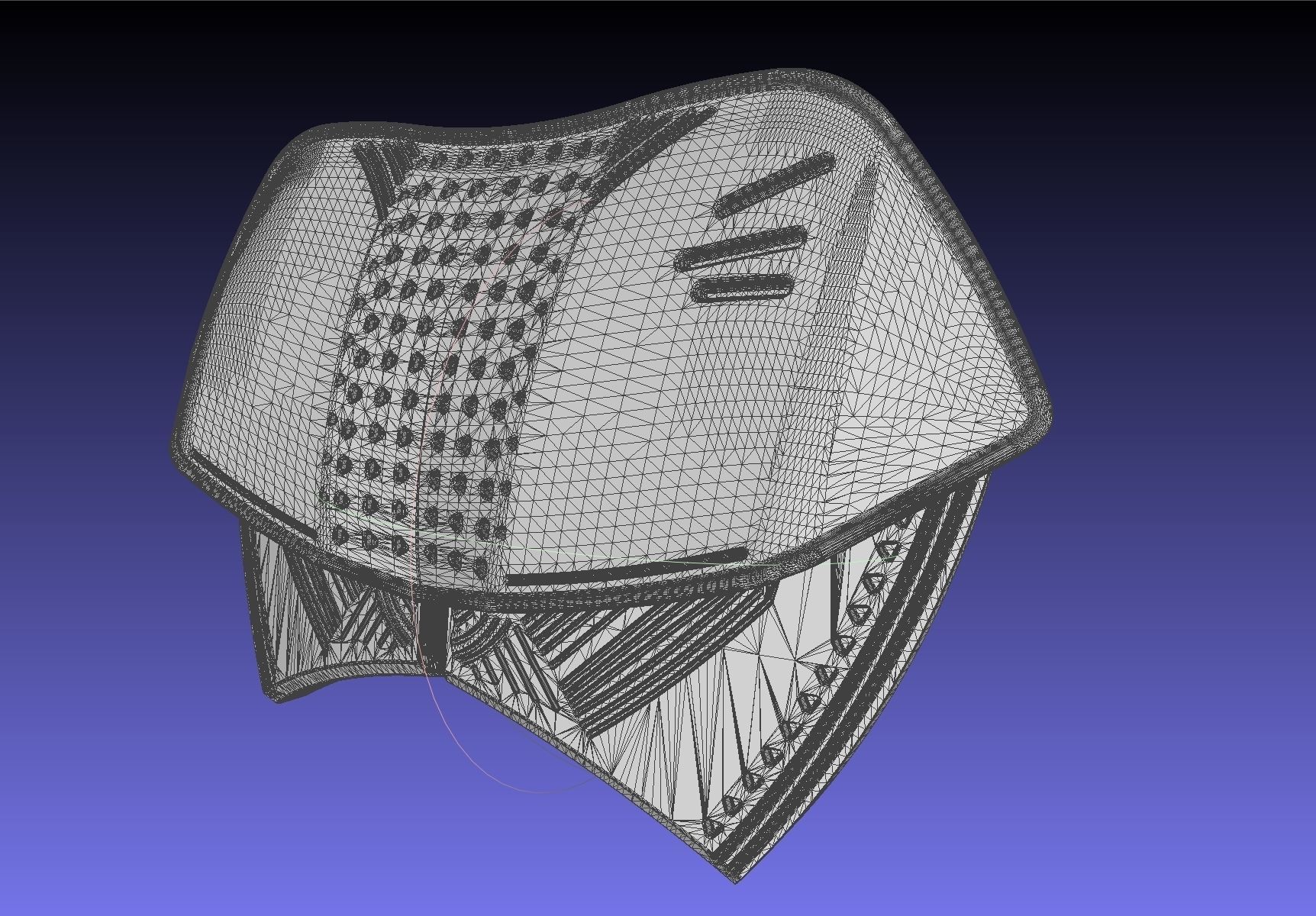 Black Panther M Baku Chestplate Model 3D print model_7