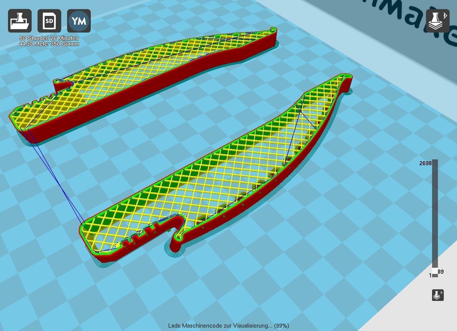 Black Panther M Baku Chestplate Model 3D print model_41