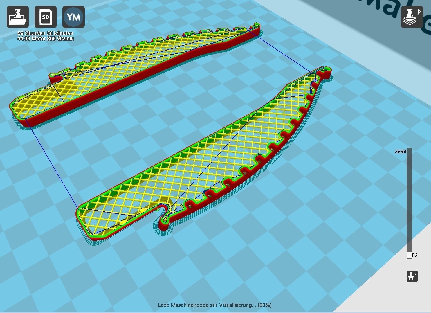 Black Panther M Baku Chestplate Model 3D print model_43