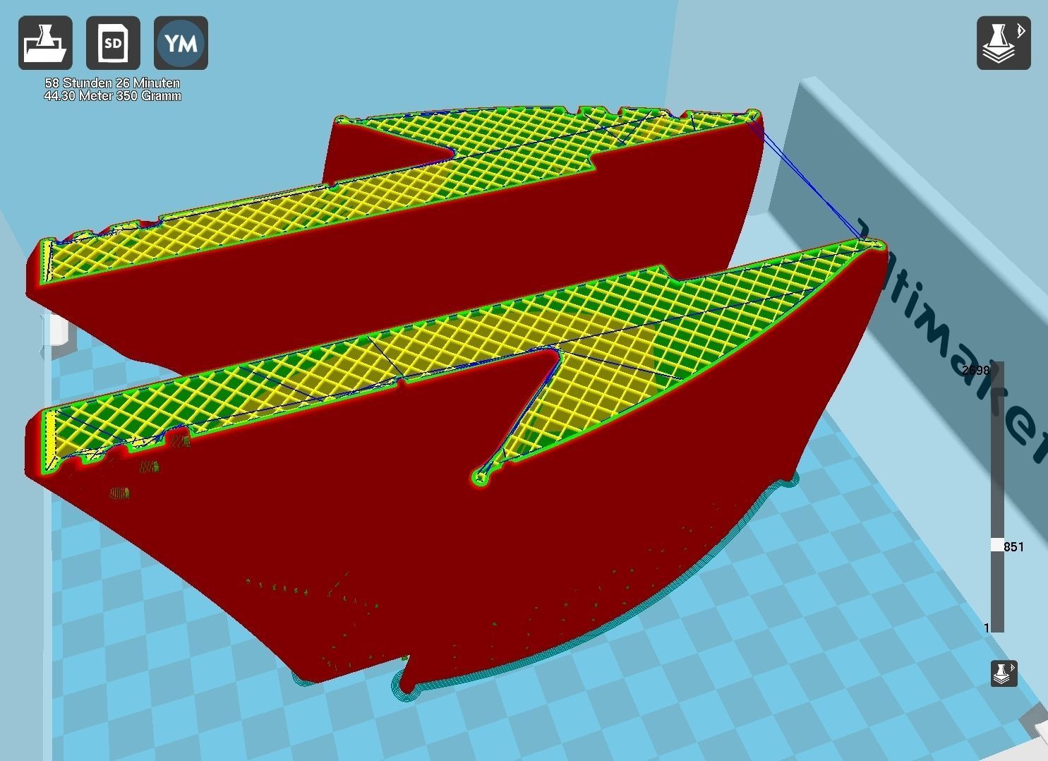 Black Panther M Baku Chestplate Model 3D print model_34