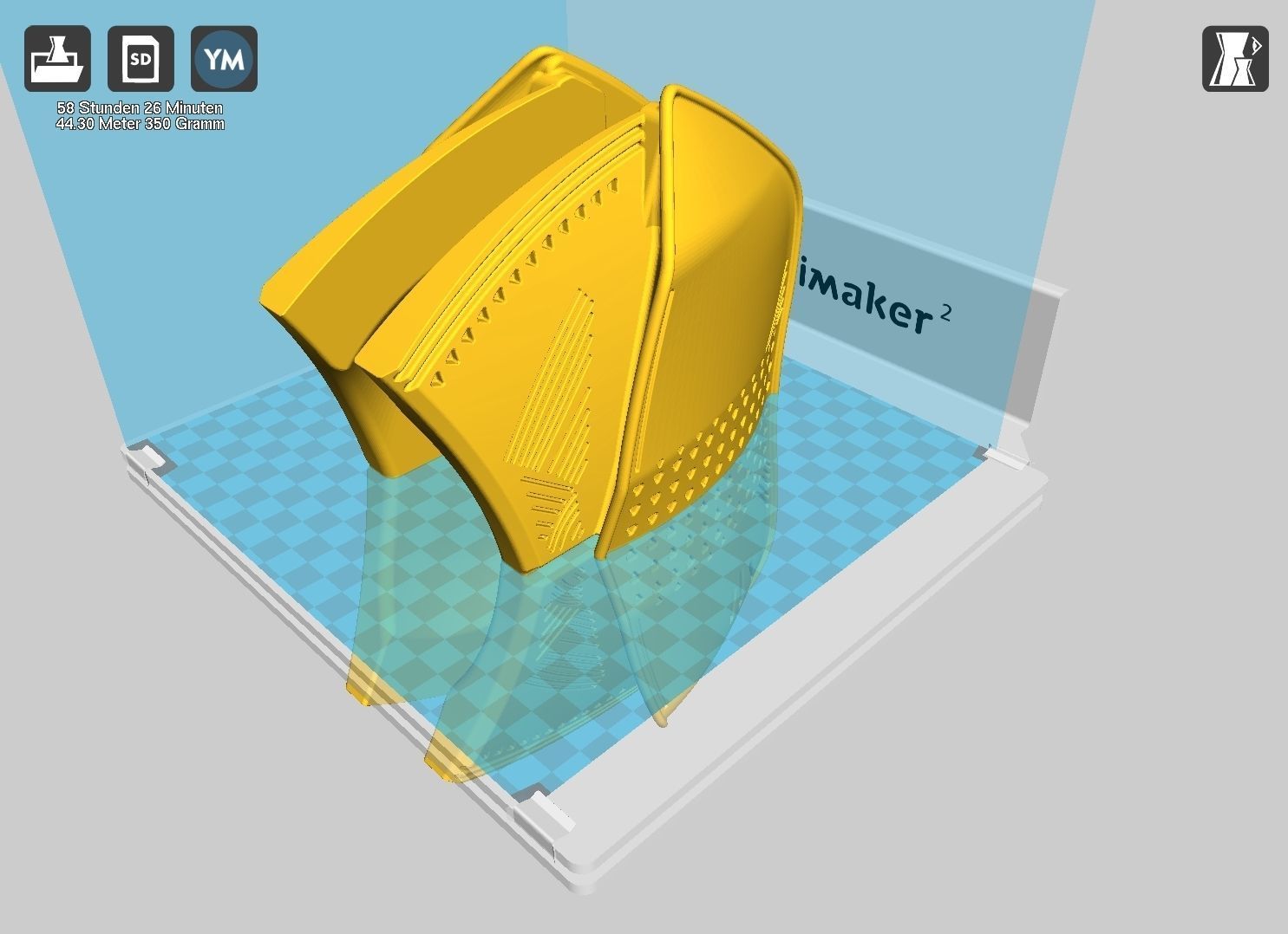 Black Panther M Baku Chestplate Model 3D print model_44