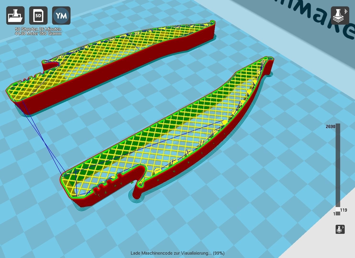 Black Panther M Baku Chestplate Model 3D print model_40