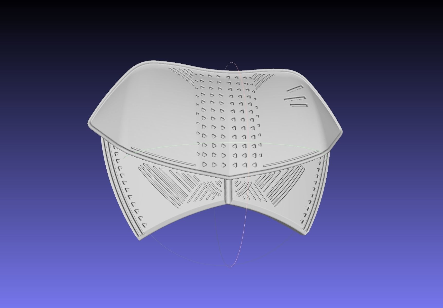 Black Panther M Baku Chestplate Model 3D print model_23