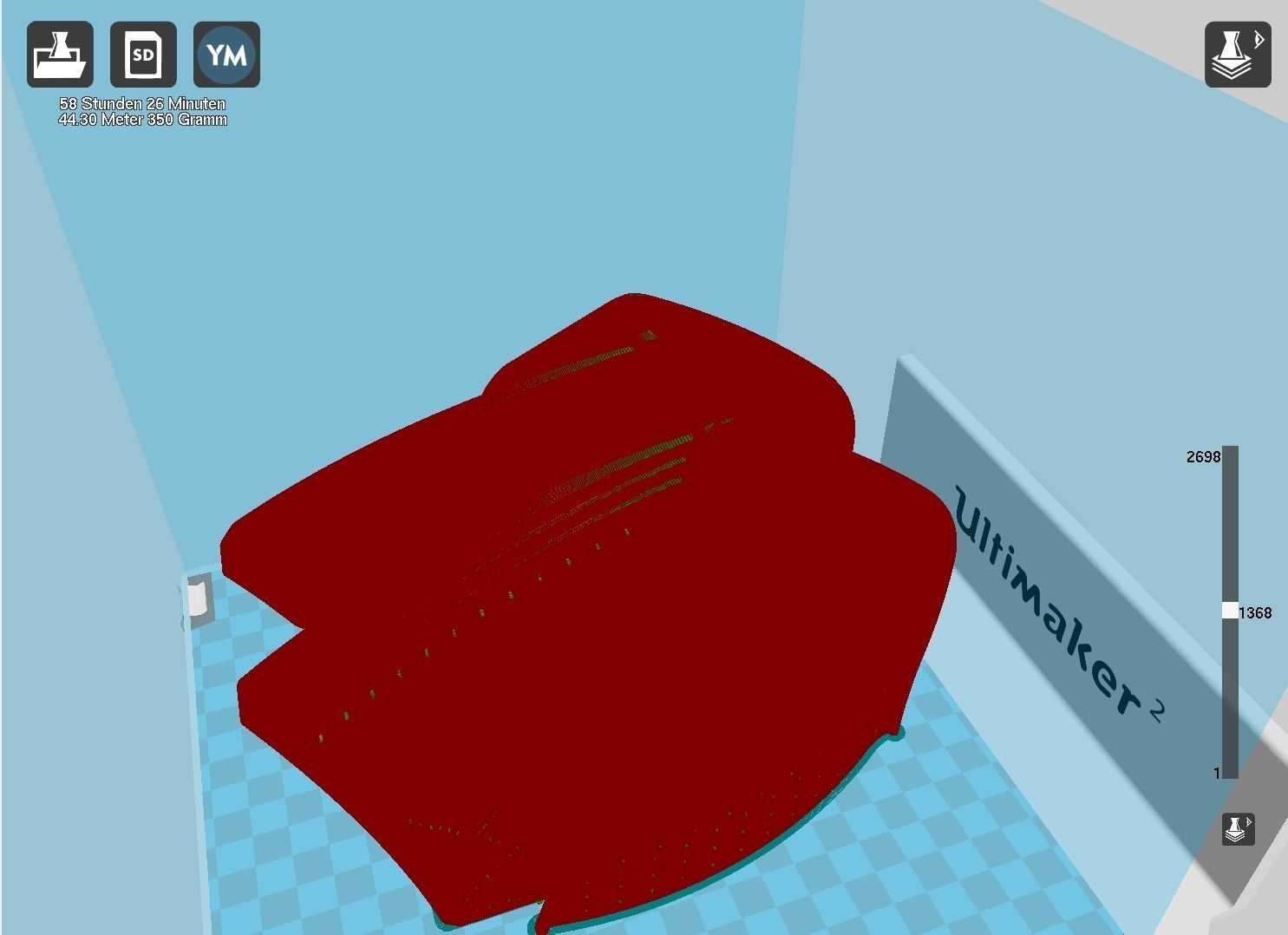 Black Panther M Baku Chestplate Model 3D print model_30