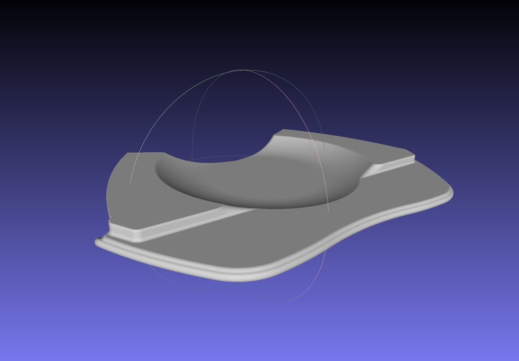 Black Panther M Baku Chestplate Model 3D print model_12