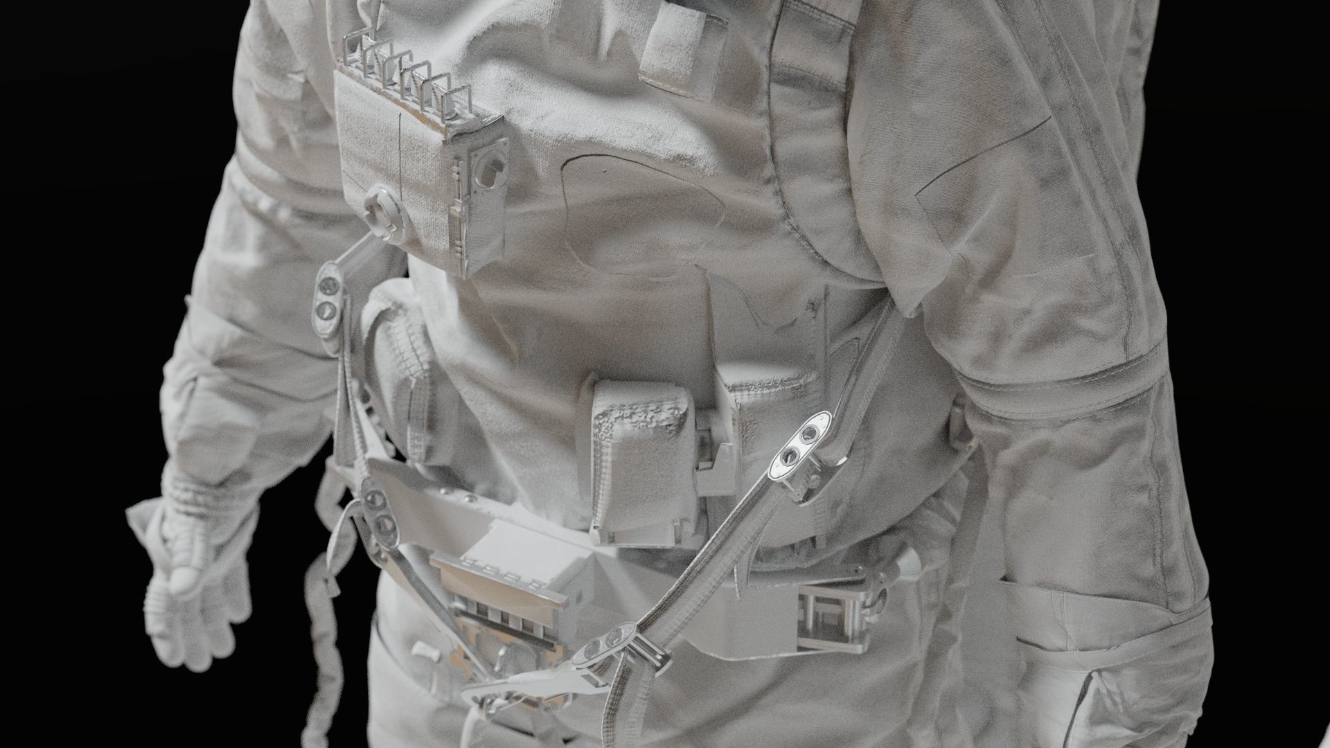 SPACESUIT Russian Orlan 3D model_37