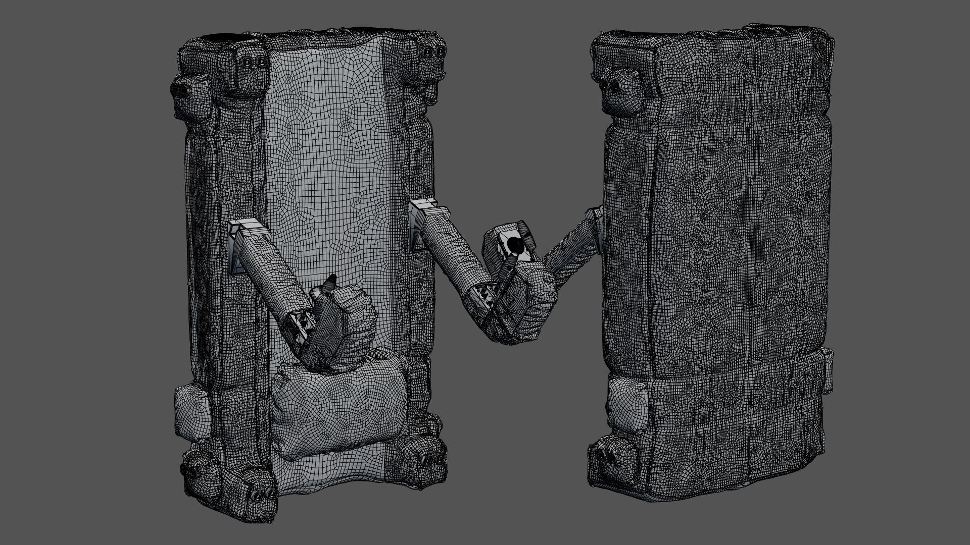 SPACESUIT Russian Orlan 3D model_62