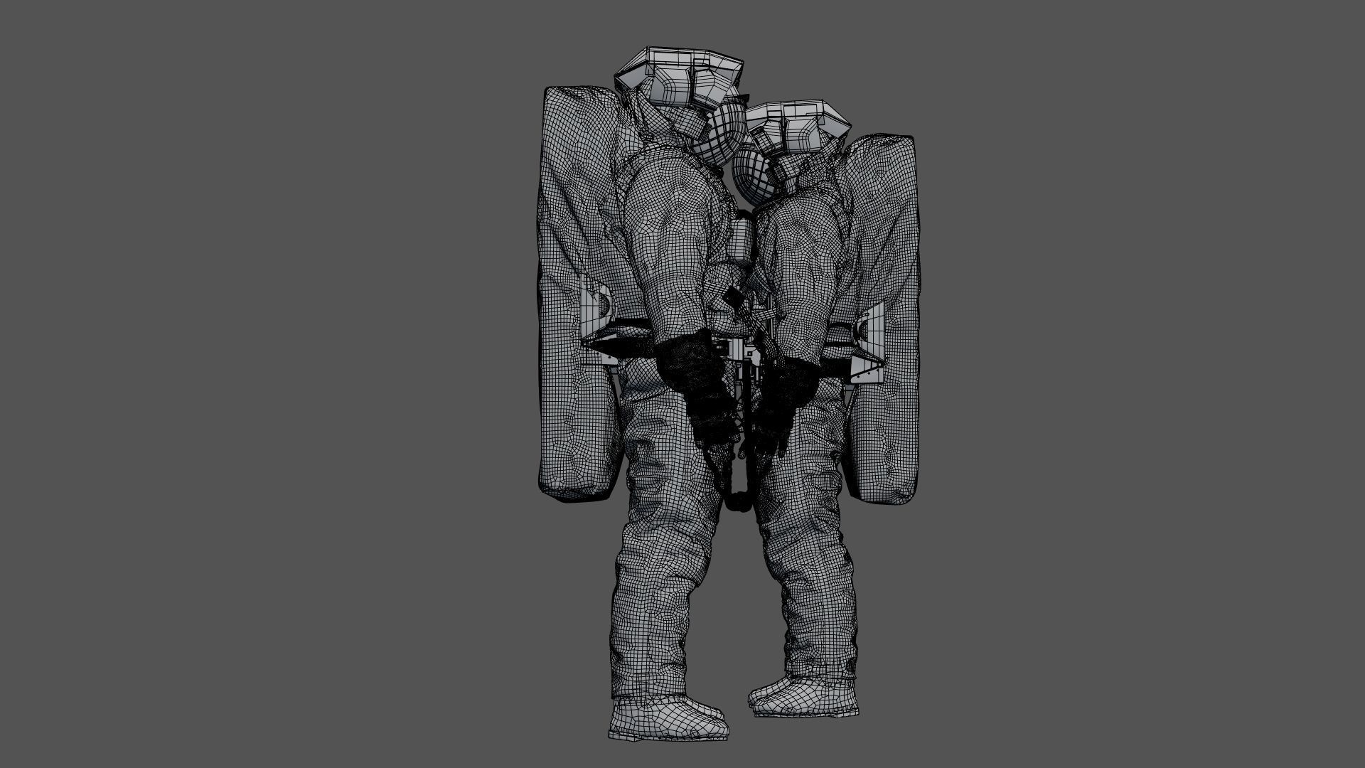 SPACESUIT Russian Orlan 3D model_50