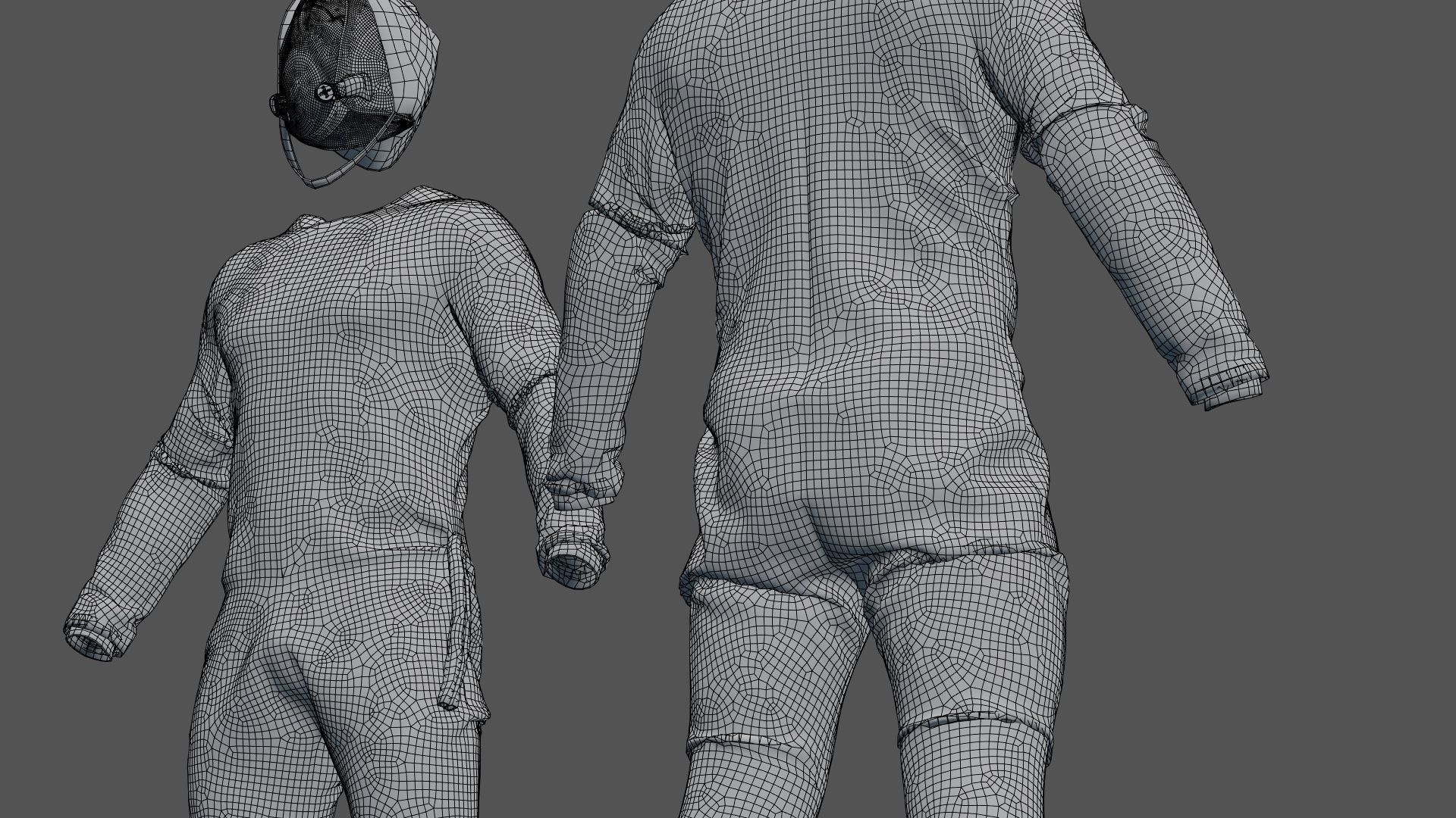 SPACESUIT Russian Orlan 3D model_68