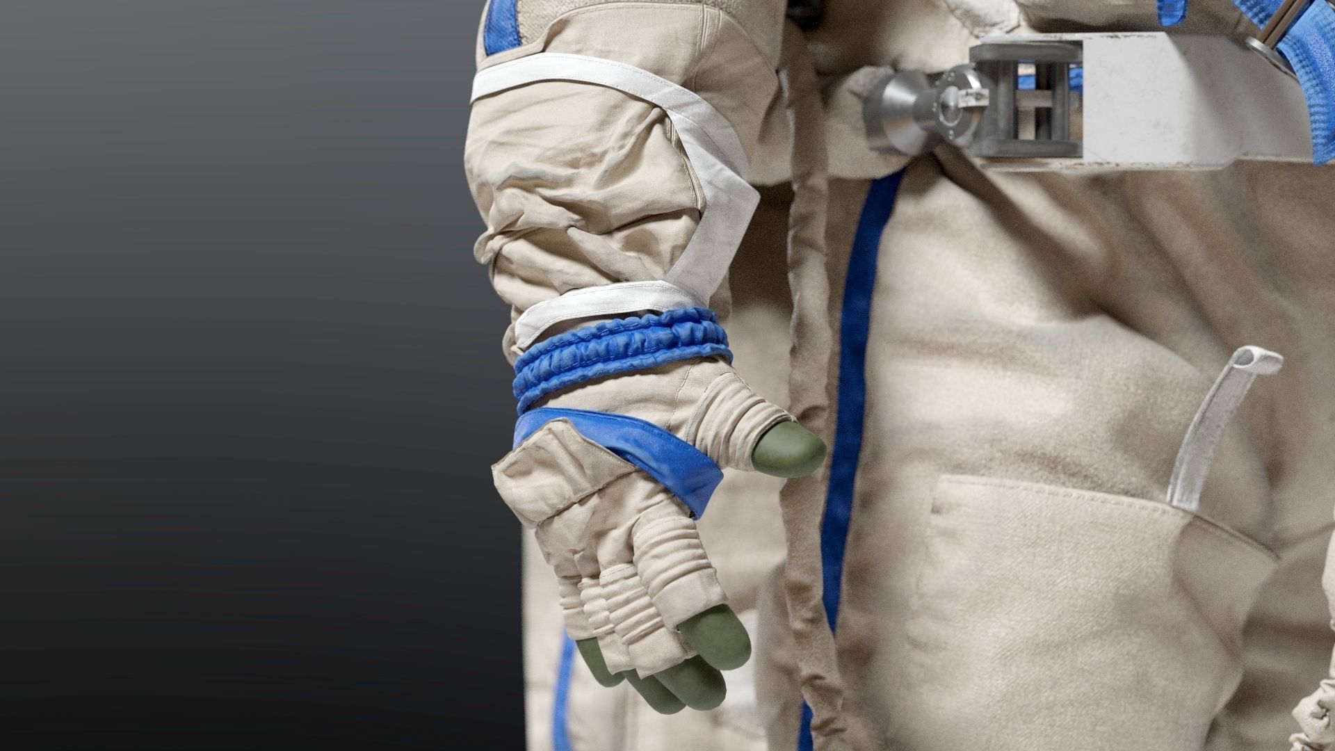SPACESUIT Russian Orlan 3D model_15