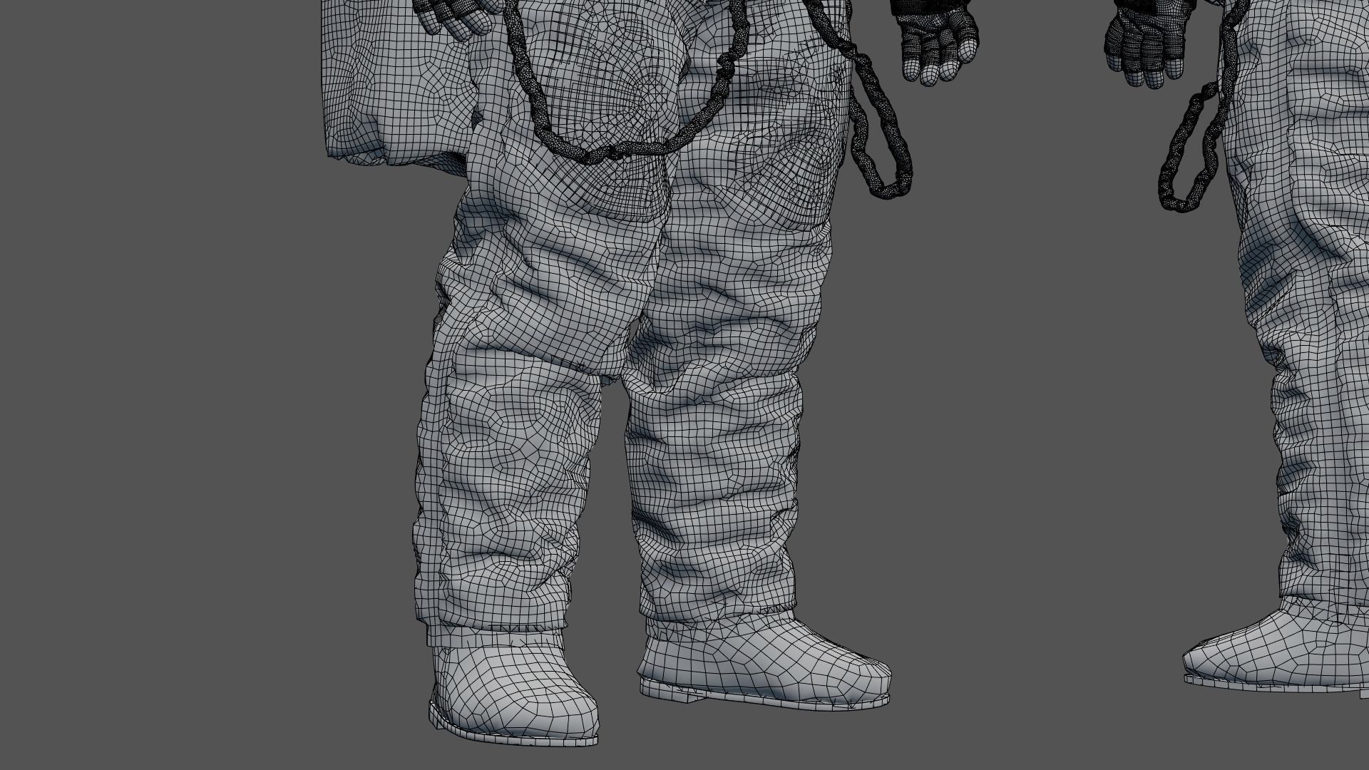 SPACESUIT Russian Orlan 3D model_53