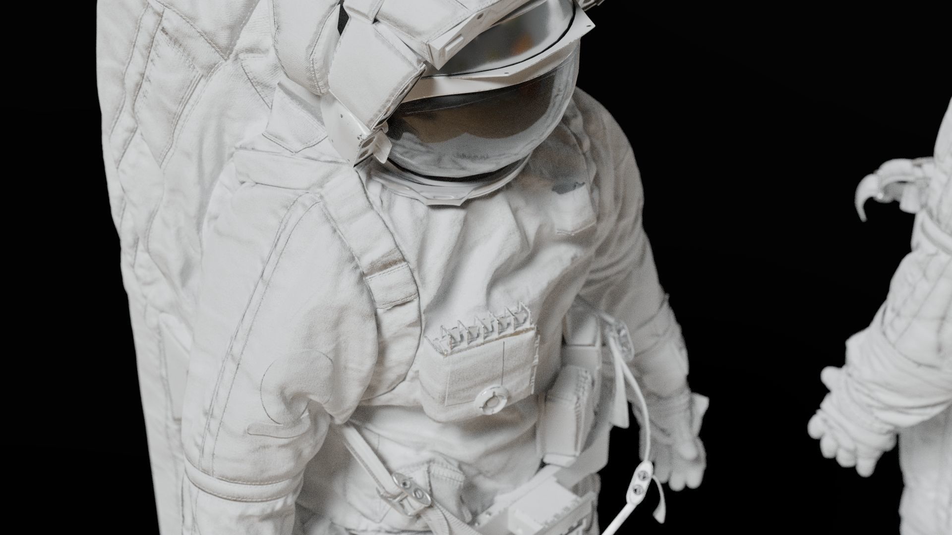 SPACESUIT Russian Orlan 3D model_35