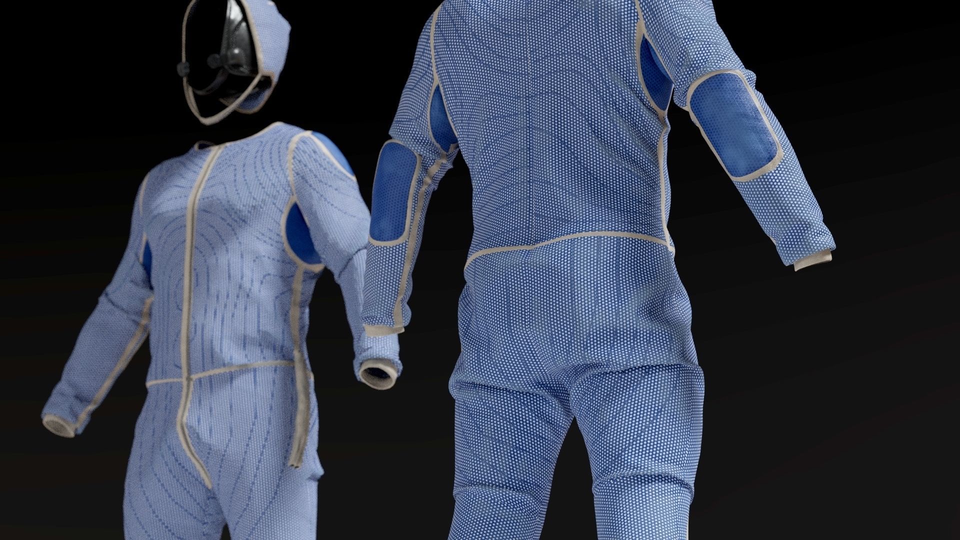 SPACESUIT Russian Orlan 3D model_23