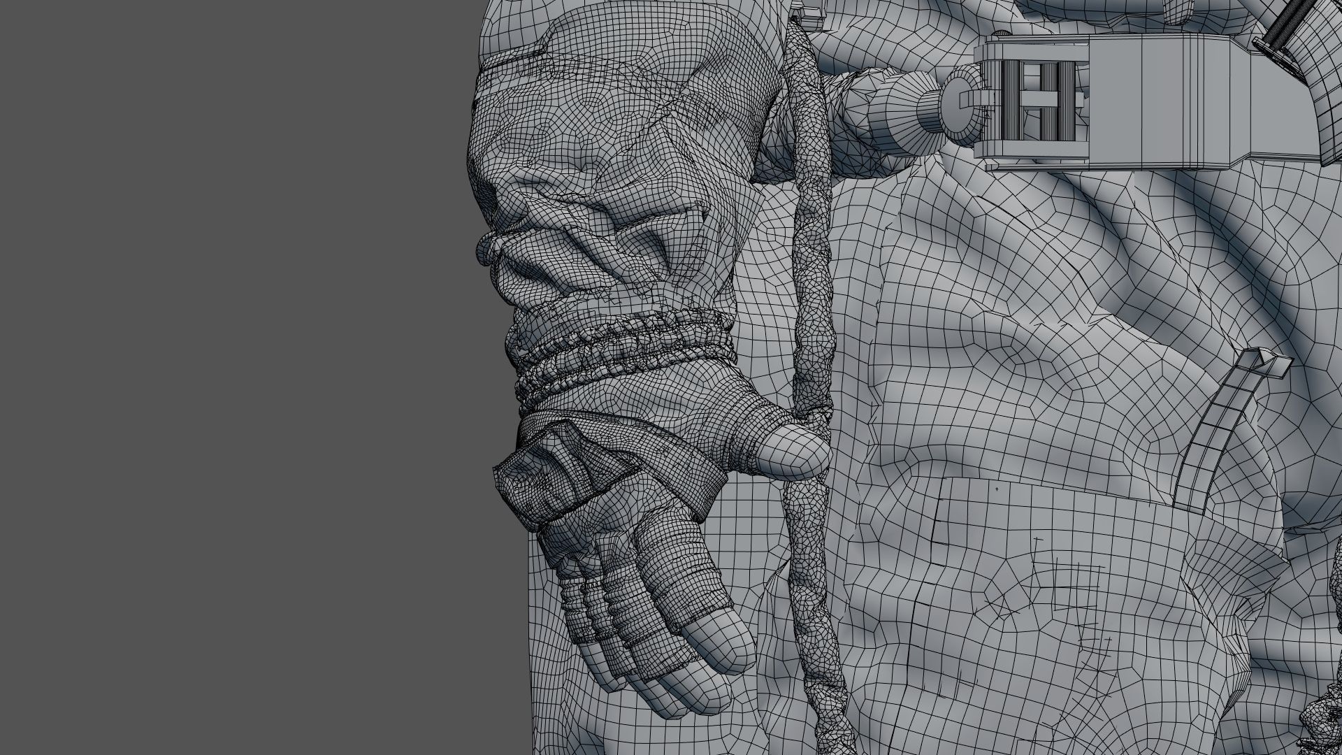 SPACESUIT Russian Orlan 3D model_60