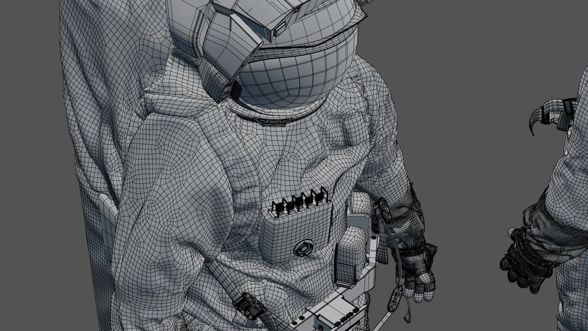 SPACESUIT Russian Orlan 3D model_57