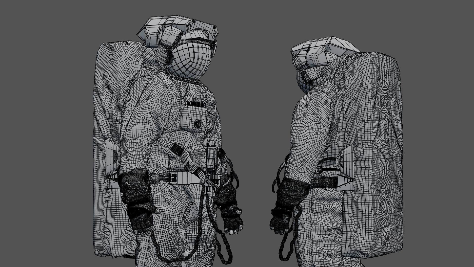 SPACESUIT Russian Orlan 3D model_48