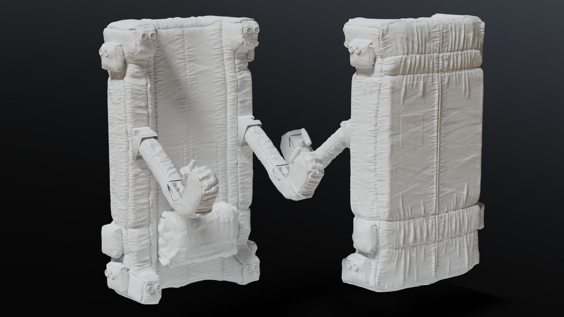 SPACESUIT Russian Orlan 3D model_40