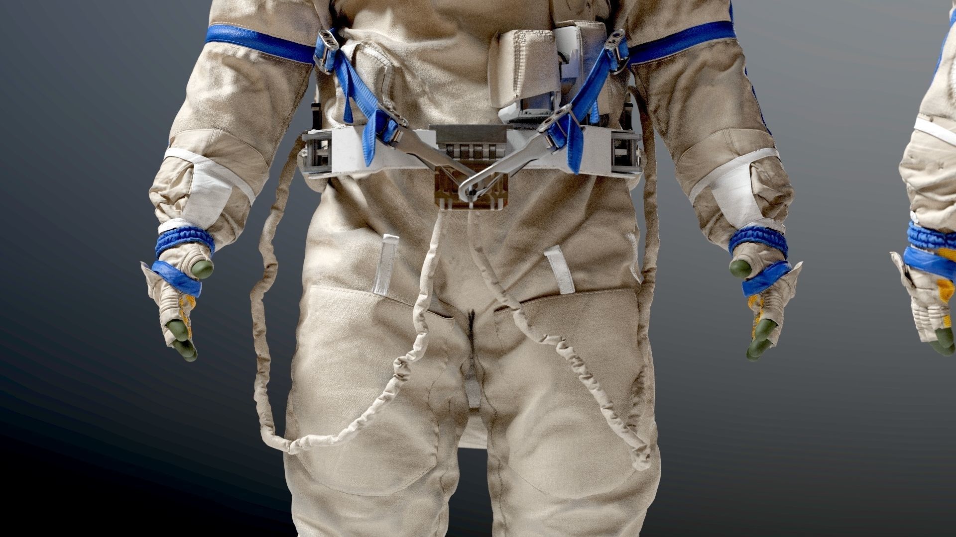 SPACESUIT Russian Orlan 3D model_7