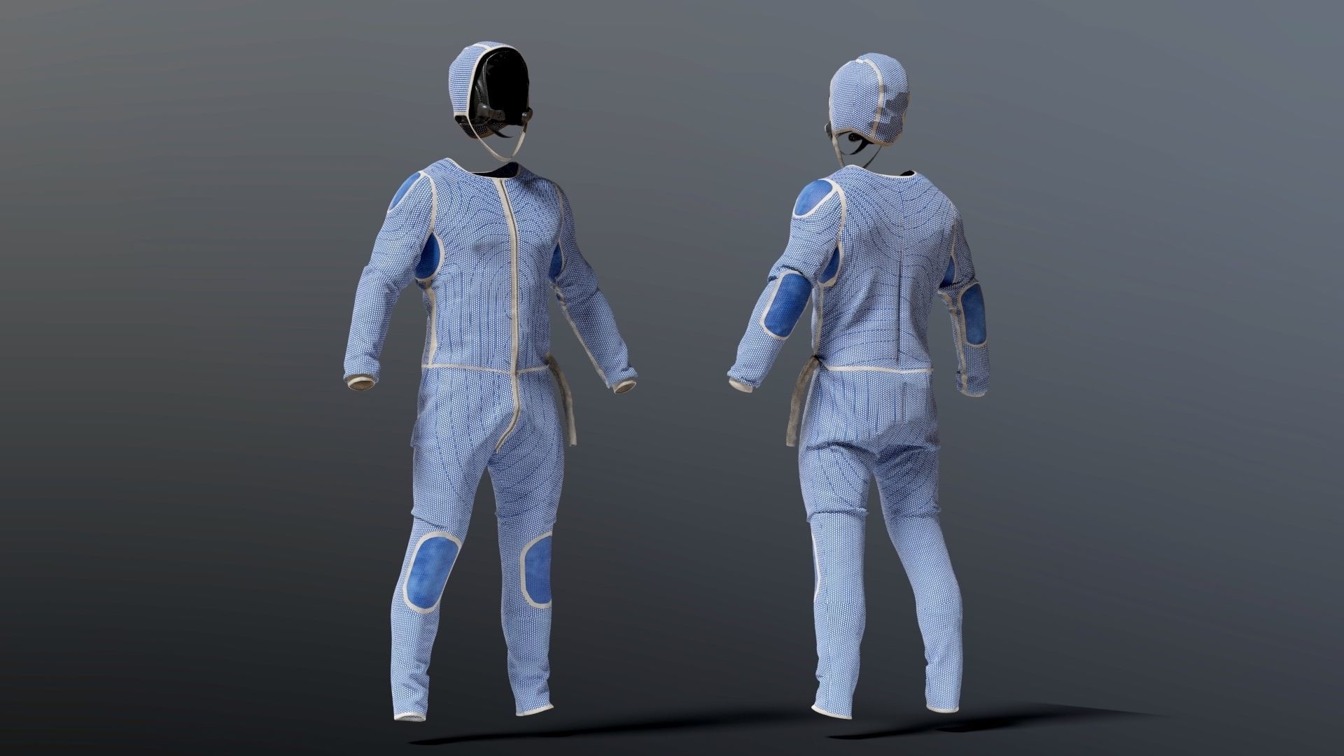 SPACESUIT Russian Orlan 3D model_20