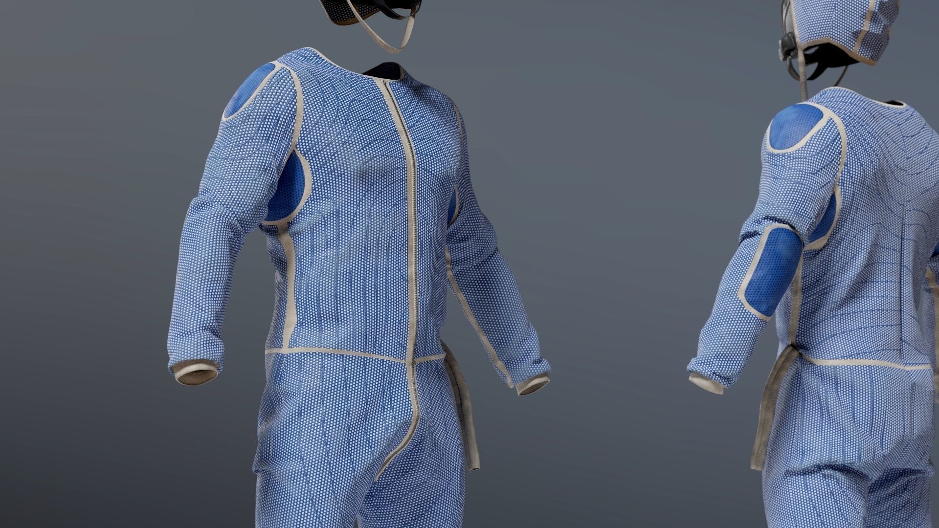 SPACESUIT Russian Orlan 3D model_22