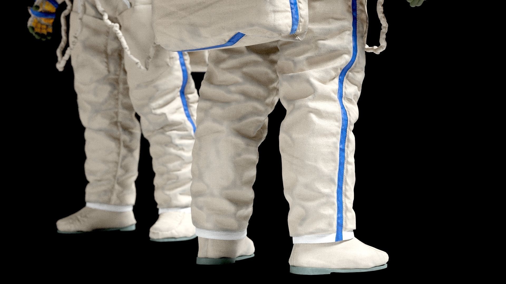 SPACESUIT Russian Orlan 3D model_9