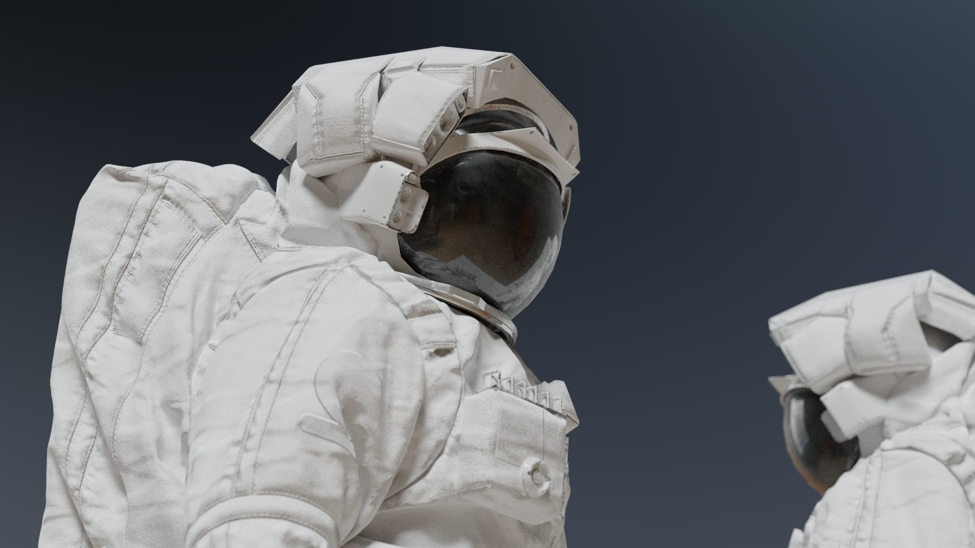 SPACESUIT Russian Orlan 3D model_34