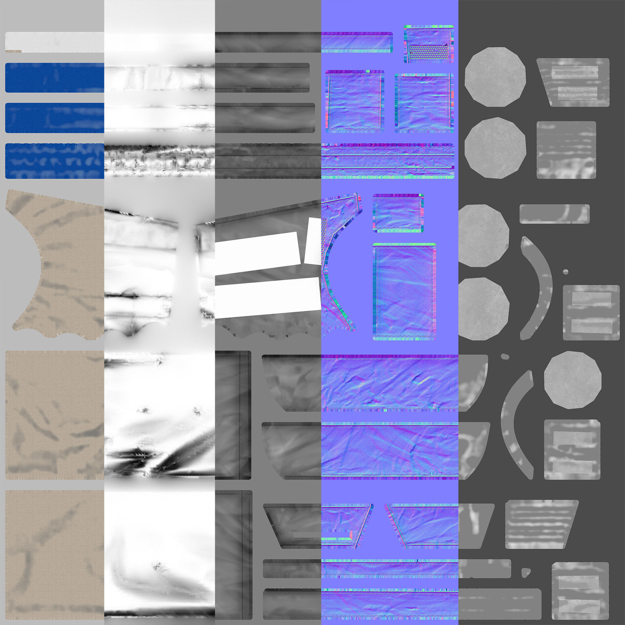 SPACESUIT Russian Orlan 3D model_24